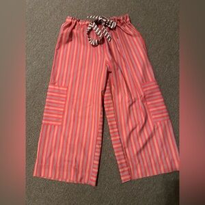 Striped Pink Pants